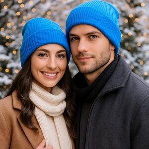 Stylish Blue Beanie